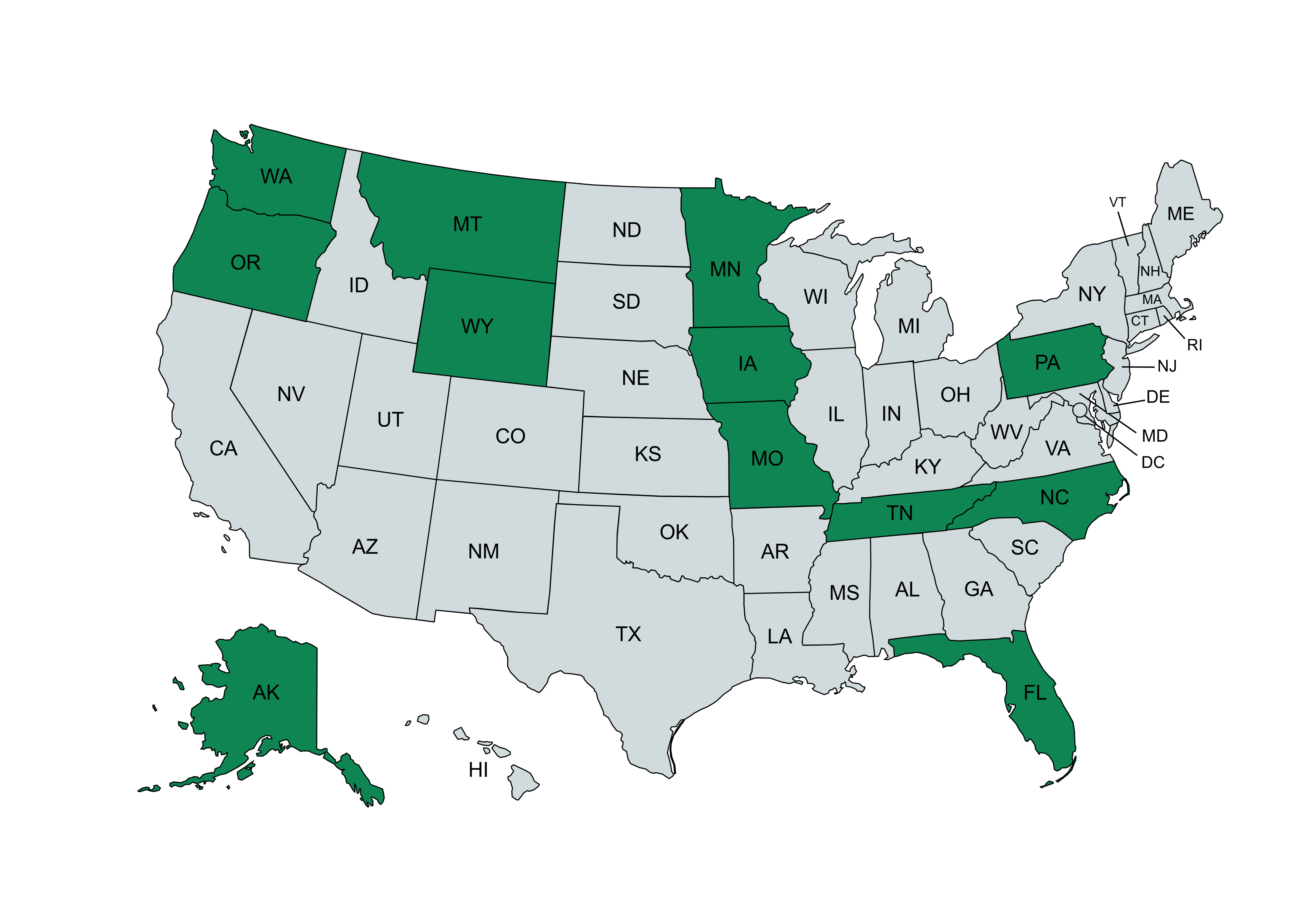 Member locations